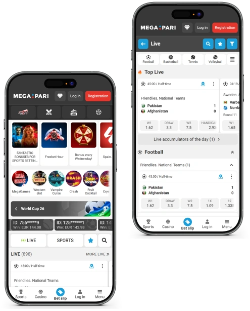 MegaPari Casino & Sportsbook in India - MegaPari India